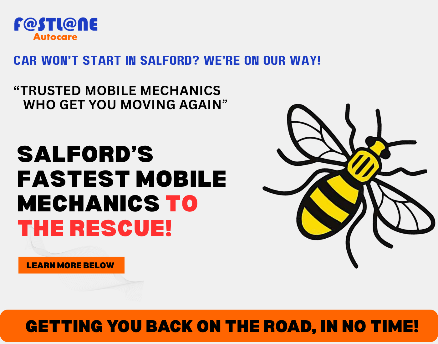 Car Wont Start In Salford : Mobile Car Call Out At Home Salford : Car Wont Start Call Out Service Salford : Emergency Car Wont Start Call Out Service Salford 