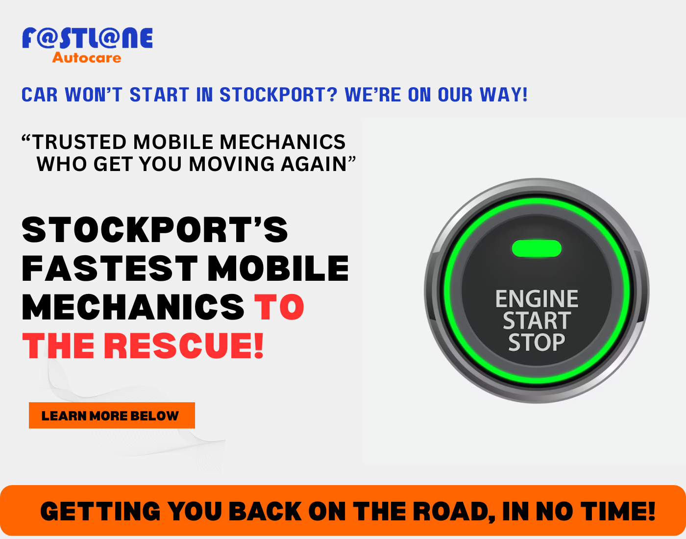 Car Wont Start In Stockport : Mobile Car Call Out At Home Stockport : Car Wont Start Call Out Service Stockport : Emergency Car Wont Start Call Out Service Stockport 