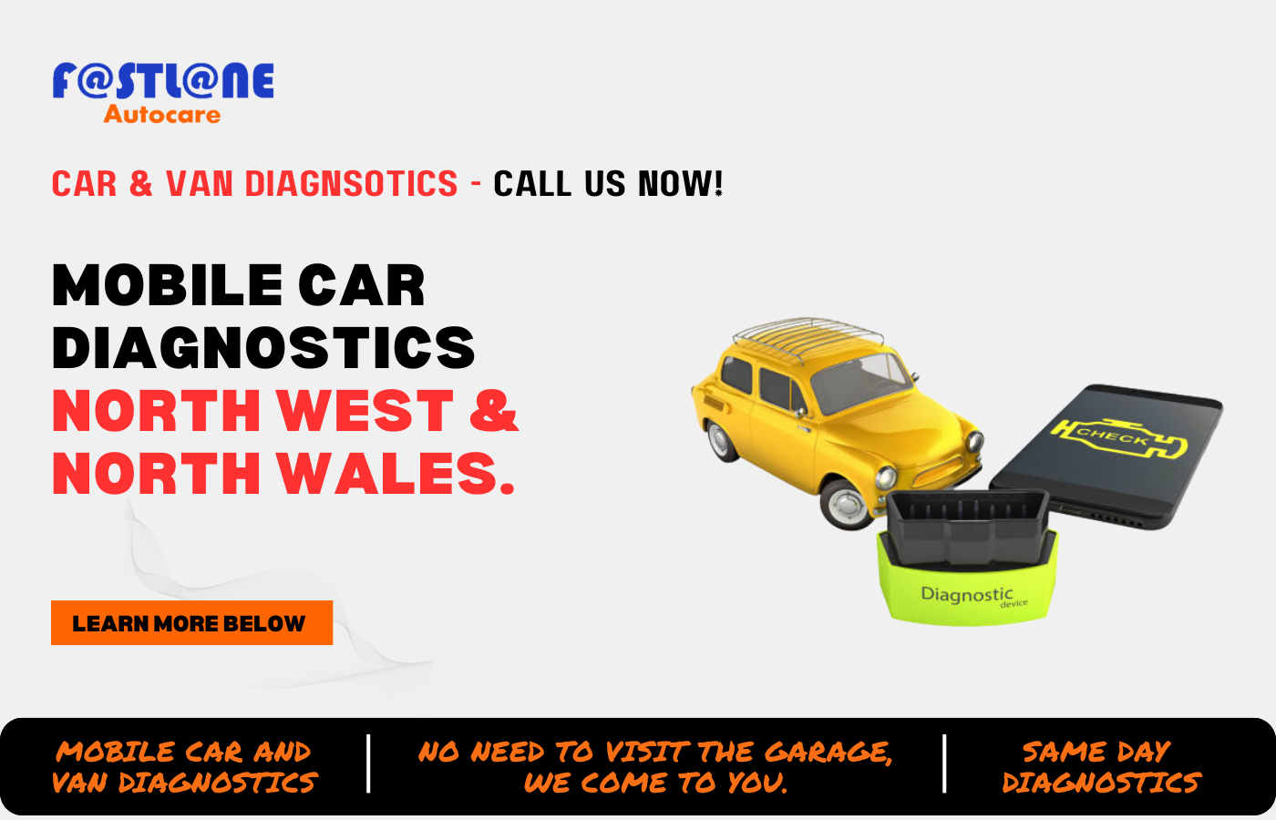 Car Diagnostics That Comes To Me North West : Same Day Car Diagnostics North West : Same Day Car Diagnostics North Wales : Van Diagnostics North West & North Wales : Car Diagnostics North West & North Wales 