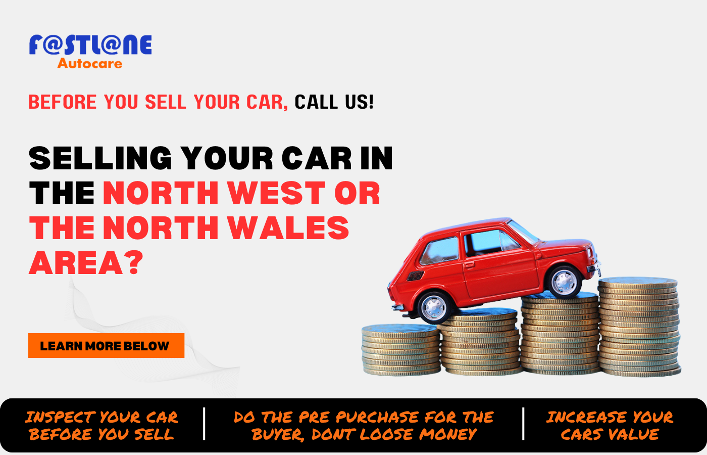 Selling Your Car In The North West? Get A Check To Increase Its Value : Pre Purchase Check Before You Sell Your Car North West & North Wales